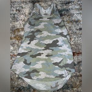 Army pattern workout tank - XS